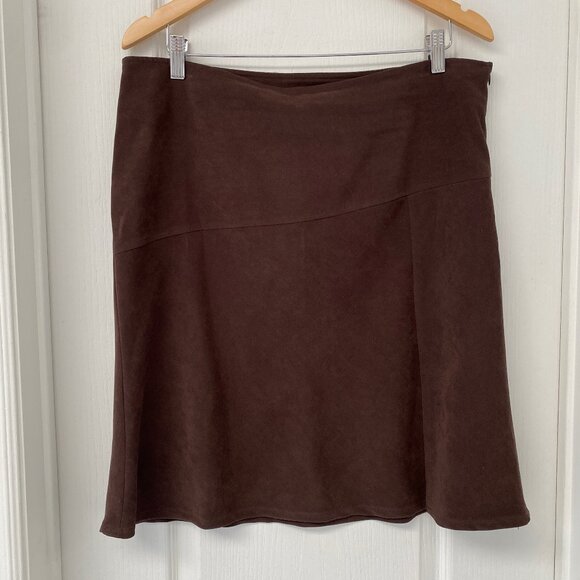 Evie - Vintage Brown 90s / Whimsigoth Skirt - Picture 1 of 4